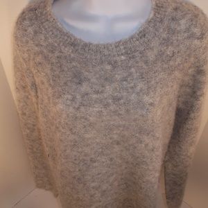 Womens Light Gray Sweater